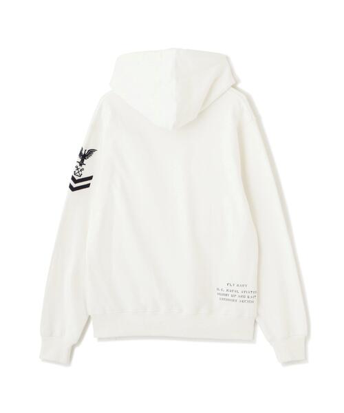 AVIREX(アヴィレックス)の「NAVAL PULLOVER PARK / ネイバル プルオーバー パーカー / AVIREX / アヴィレックス(パーカー・メンズ・ホワイト/その他17・L/M)」の11枚目の写真