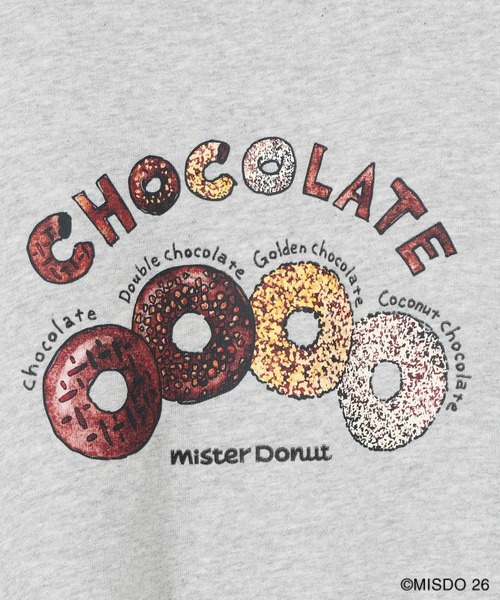 LEPSIM(レプシィム)の「【Mister Donut】イラストクルースウェット 627319(スウェット・レディース・グレー/チャコールグレー・FREE)」の18枚目の写真