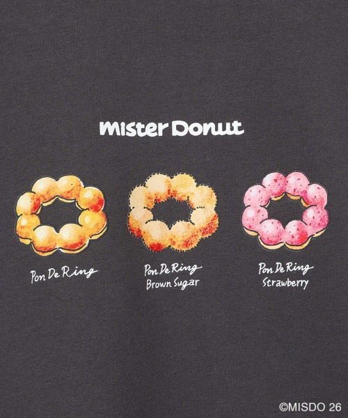 LEPSIM(レプシィム)の「【Mister Donut】イラストクルースウェット 627319(スウェット・レディース・グレー/チャコールグレー・FREE)」の20枚目の写真