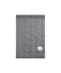 MADGOAT（マッドゴート）の「ウーブン グレンチェック マフラー_ダークグレー ライトグレー（マフラー）」