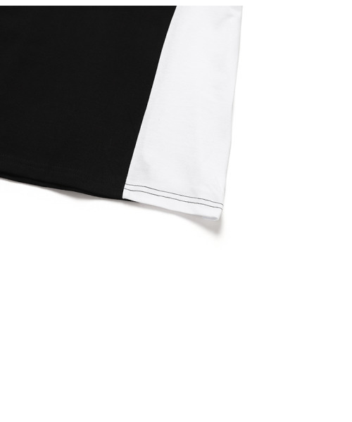 VANNWORKS(バンワークス)の「スポーティブロックコアVネック半袖Tシャツ (VS0033) ブラック(Tシャツ/カットソー・レディース・その他・S/M/XL/L)」の4枚目の写真