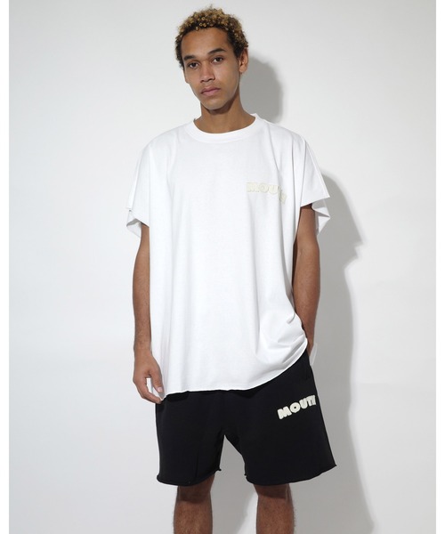 NISHIMOTO IS THE MOUTH(ニシモト イズ ザ マウス)の「WIDE N/S TEE | NISHIMOTO IS THE MOUTH(タンクトップ・メンズ・ホワイト/ブラック・L/XL/(S/M))」の1枚目の写真