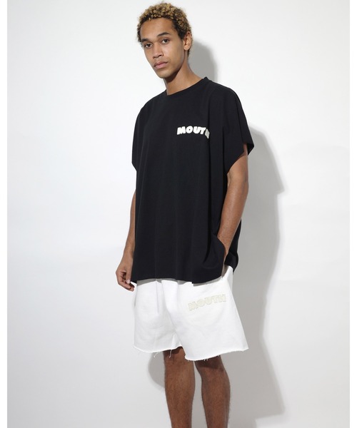 NISHIMOTO IS THE MOUTH(ニシモト イズ ザ マウス)の「WIDE N/S TEE | NISHIMOTO IS THE MOUTH(タンクトップ・メンズ・ホワイト/ブラック・L/XL/(S/M))」の2枚目の写真