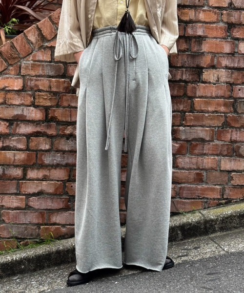 SHINYAKOZUKA（シンヤコヅカ）の「SHINYA KOZUKA/シンヤコズカ/ORDINARY HOME BAGGY（その他パンツ・メンズ・ブラック/グレー・S/M）」の2枚目の写真