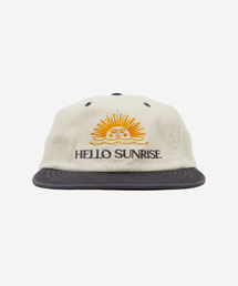 HELLO SUNRISE（ハローサンライズ）の「Two Tone Washed OG Logo 6panel Cap_Oatmeal Beige & Charcoal（キャップ）」