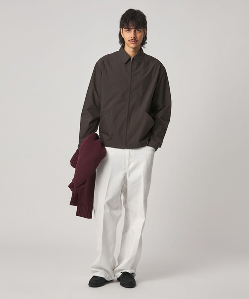 Steven Alan(スティーブンアラン)の「<Steven Alan> C/PE マイクロチェック ワーク ブルゾン(ブルゾン・メンズ・ネイビー/ライトグレー・XL/L/M/S)」の10枚目の写真