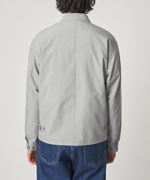 Steven Alan(スティーブンアラン)の「<Steven Alan> C/PE マイクロチェック ワーク ブルゾン(ブルゾン・メンズ・ネイビー/ライトグレー・XL/L/M/S)」の16枚目の写真