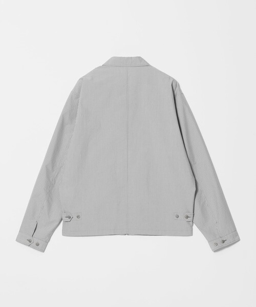 セール】＜Steven Alan＞ C/PE マイクロチェック ワーク ブルゾン