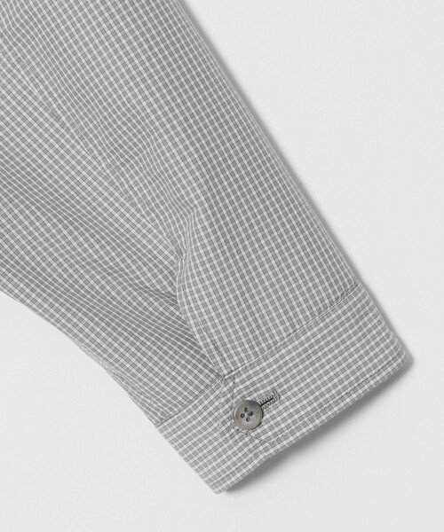 Steven Alan(スティーブンアラン)の「<Steven Alan> C/PE マイクロチェック ワーク ブルゾン(ブルゾン・メンズ・ネイビー/ライトグレー・XL/L/M/S)」の5枚目の写真