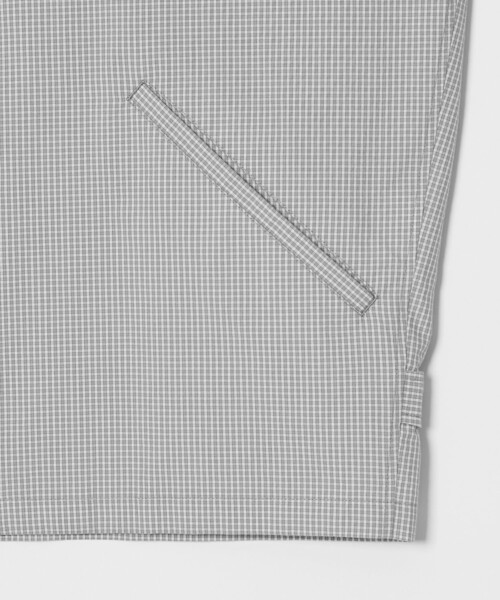 Steven Alan(スティーブンアラン)の「<Steven Alan> C/PE マイクロチェック ワーク ブルゾン(ブルゾン・メンズ・ネイビー/ライトグレー・XL/L/M/S)」の6枚目の写真