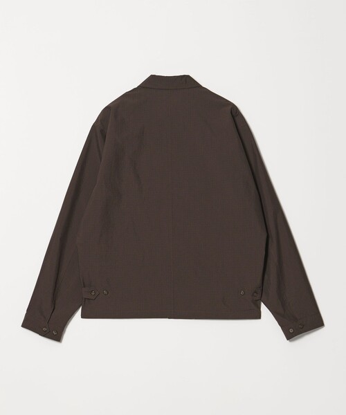 セール】＜Steven Alan＞ C/PE マイクロチェック ワーク ブルゾン