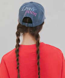 POEV（ポエブ）の「Love Poem Ball Cap - Navy（キャップ）」