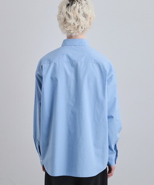 tk.TAKEO KIKUCHI（ティーケータケオキクチ）の「【選べる7色】アソートブロードシャツ（シャツ/ブラウス・メンズ・ライトブルー/ホワイト/ネイビー系1/グレー系1/ホワイト系3/チャコールグレー/ブルー系7・04/03/02）」の22枚目の写真