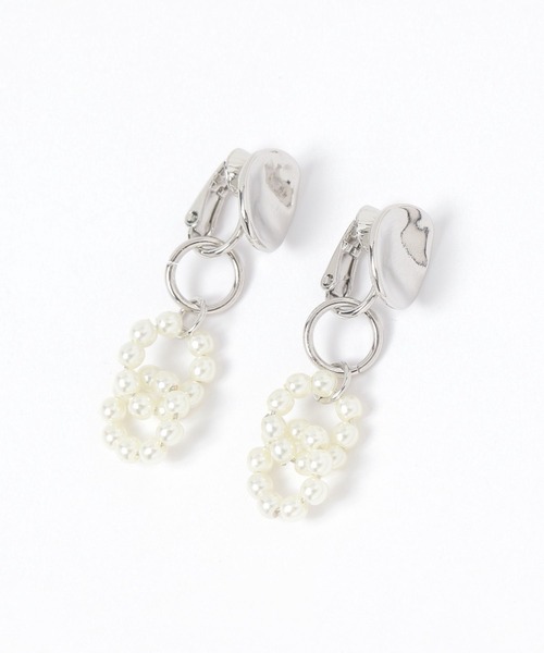 studio CLIP（スタディオクリップ）の「パールぶら下がりイヤリング（イヤリング・レディース・その他2/その他1・FREE）」の5枚目の写真