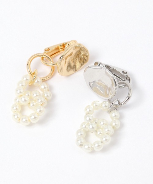 studio CLIP（スタディオクリップ）の「パールぶら下がりイヤリング（イヤリング・レディース・その他2/その他1・FREE）」の6枚目の写真