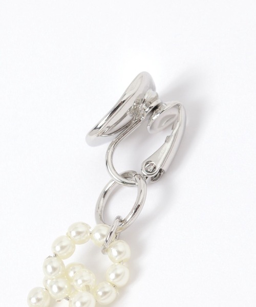 studio CLIP（スタディオクリップ）の「パールぶら下がりイヤリング（イヤリング・レディース・その他2/その他1・FREE）」の7枚目の写真