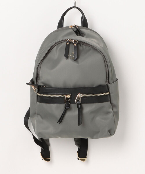 LANVIN en Bleu(ランバンオンブルー)の「グラン バックパック(バックパック/リュック・レディース・ブラック/グレー・FREE)」の2枚目の写真