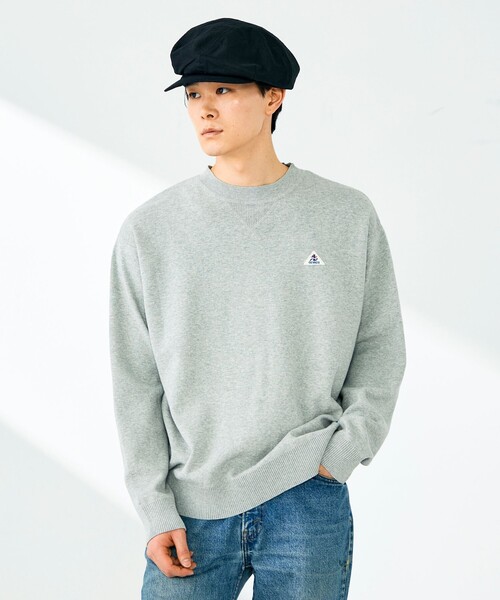 GLOSTER（グロスター）の「【大人カジュアルに映える】COTTON LINEN BIG CASKET（キャスケット・メンズ・ブラック/キナリ・FREE）」の4枚目の写真