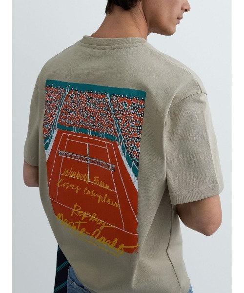 REPLAY(リプレイ)の「REPLAY × Monte Carlo Country Club オーバーサイズ Tシャツ(Tシャツ/カットソー・メンズ・ベージュ/ホワイト・LARGE/MEDIUM/SMALL/X-LARGE)」の8枚目の写真