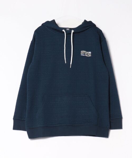 Kahiko(カヒコ)の「【Kahiko】SURF&Palms ジェイMEN'Sフーディー(パーカー・メンズ・ホワイト/ベージュ/ネイビー/グレー/グリーン・FREE)」の1枚目の写真