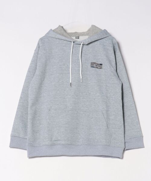 Kahiko(カヒコ)の「【Kahiko】SURF&Palms ジェイMEN'Sフーディー(パーカー・メンズ・ホワイト/ベージュ/ネイビー/グレー/グリーン・FREE)」の3枚目の写真