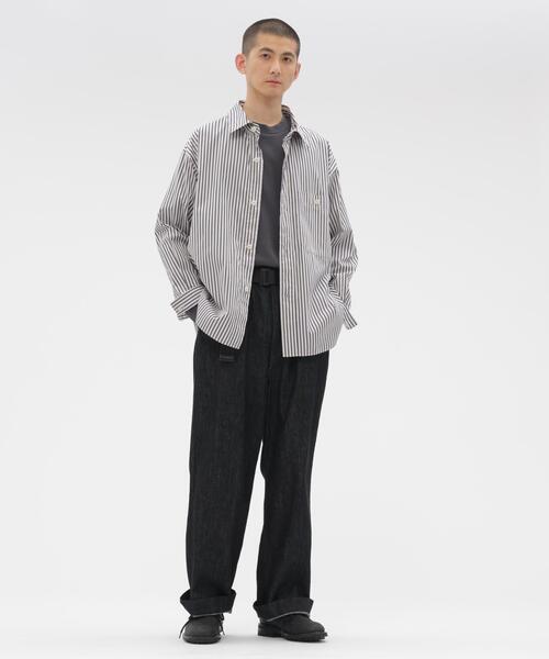 MHL.(エムエイチエル)の「CANTON BLACK LIGHT DENIM(デニムパンツ・メンズ・ブラック・31/29/33)」の11枚目の写真