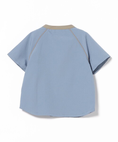 BEAMS mini（ビームスミニ）の「水陸両用 シャツ 2026SS（90～140cm） 機能性 男子 夏 汗 速乾（シャツ/ブラウス・キッズ・オリーブ/サックスブルー・90/130/140/120/110/100）」の20枚目の写真