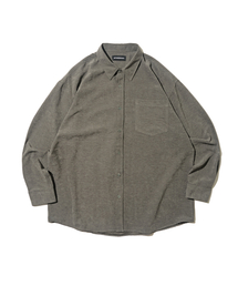 OTHERFITS（アザーフィッツ）の「スエードルーズフィットシャツ（チャコール）（シャツ/ブラウス）」