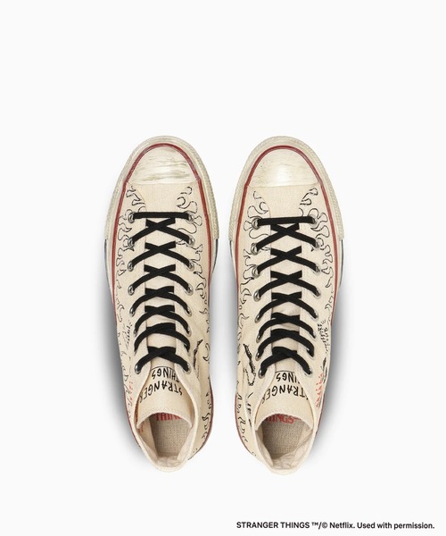 L.H.P(エルエイチピー)の「CONVERSE/コンバース/ALL STAR AGED 87 HC HI / STRANGER THINGS 5(スニーカー・レディース・ナチュラル/ブラック・3/5/4)」の19枚目の写真