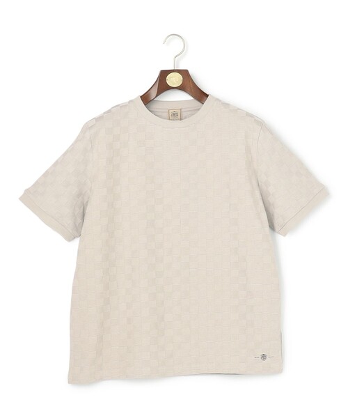 J.PRESS(ジェイプレス)の「クールビズ対応【接触冷感 / 吸水速乾】【J.PRESS PREMIUM JERSEY】アーガイルリンクス Tシャツ(Tシャツ/カットソー・メンズ・ネイビー系/ホワイト系/グレー系/ブラック系・X-LARGE/LARGE/MEDIUM/SMALL)」の19枚目の写真