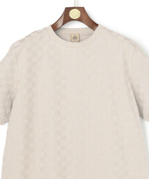 J.PRESS(ジェイプレス)の「クールビズ対応【接触冷感 / 吸水速乾】【J.PRESS PREMIUM JERSEY】アーガイルリンクス Tシャツ(Tシャツ/カットソー・メンズ・ネイビー系/ホワイト系/グレー系/ブラック系・X-LARGE/LARGE/MEDIUM/SMALL)」の21枚目の写真