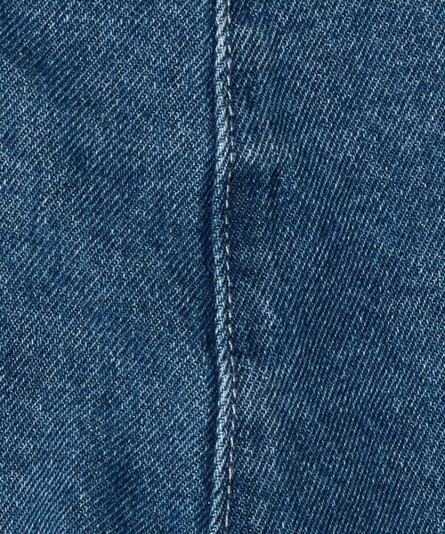 green label relaxing（グリーンレーベルリラクシング）の「デニム タックキュロット パンツ / キッズ  100cm-160cm（デニムパンツ・キッズ・コバルトブルー・160cm/150cm/120cm/140cm/110cm/130cm/100cm）」の17枚目の写真