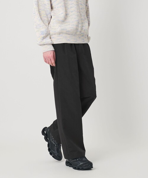 BEAUTY&YOUTH UNITED ARROWS(ビューティーアンドユースユナイテッドアローズ)の「PERTEX ワイド 2P イージーパンツ NO.9(その他パンツ・メンズ・ダークグレー/ブラック・L/M/S/XL)」の3枚目の写真