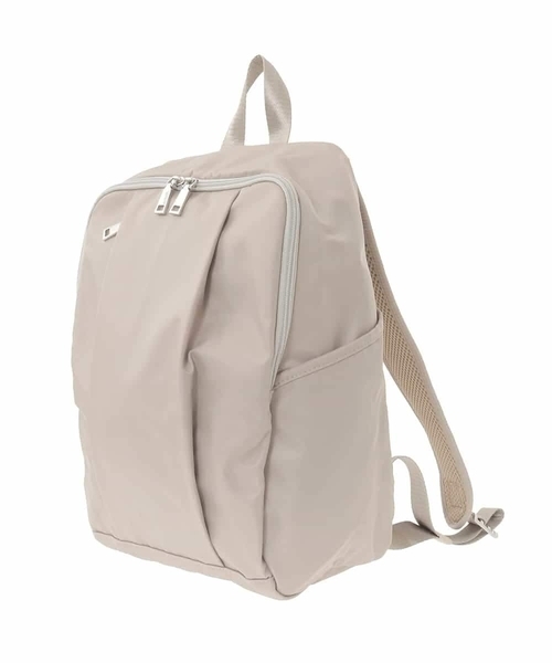 MK MICHEL KLEIN（エムケーミッシェルクラン）の「[撥水]フロントタックコンパクトリュック（バックパック/リュック・レディース・ライトベージュ/グレー/ブラック・00）」の20枚目の写真