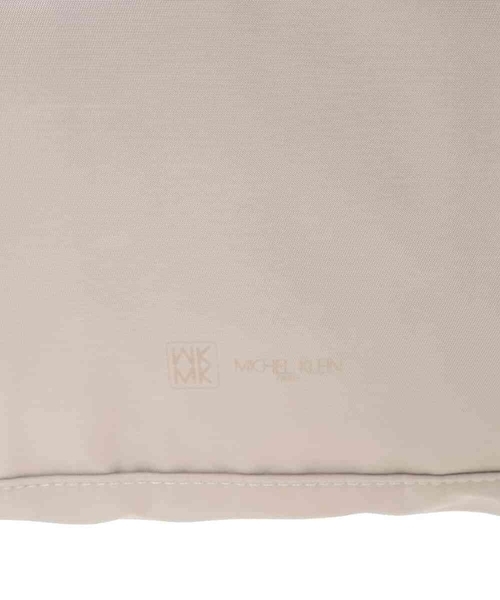 MK MICHEL KLEIN（エムケーミッシェルクラン）の「[撥水]フロントタックコンパクトリュック（バックパック/リュック・レディース・ライトベージュ/グレー/ブラック・00）」の17枚目の写真