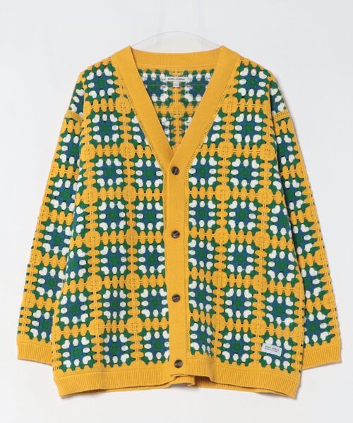 BANKS(バンクス)の「CARDIGAN/BANKS(バンクス)カーディガン(カーディガン/ボレロ・メンズ・マスタード・LARGE)」の1枚目の写真