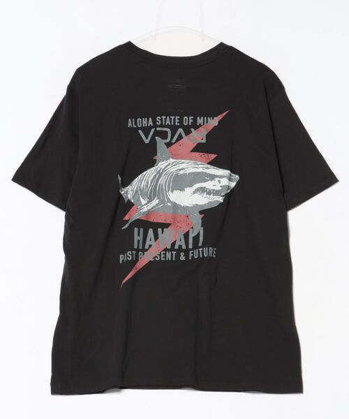 RVCA(ルーカ)の「RVCA メンズ TIGER SHARK SS Tシャツ 【2026年春夏モデル】(Tシャツ/カットソー・メンズ・ブラック/グリーン系その他・X-LARGE/LARGE/MEDIUM/SMALL)」の3枚目の写真