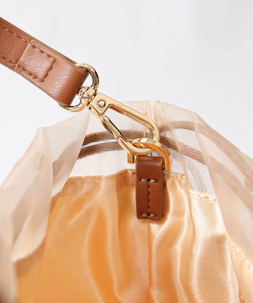 Gready Brilliant（グレディブリリアン）の「ビジューチュールＢＡＧ（ショルダーバッグ・レディース・ブラウン/ブラック・FREE）」の10枚目の写真