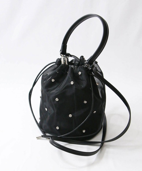 Gready Brilliant（グレディブリリアン）の「ビジューチュールＢＡＧ（ショルダーバッグ・レディース・ブラウン/ブラック・FREE）」の12枚目の写真