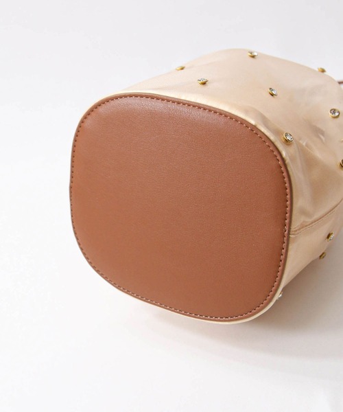 Gready Brilliant（グレディブリリアン）の「ビジューチュールＢＡＧ（ショルダーバッグ・レディース・ブラウン/ブラック・FREE）」の6枚目の写真