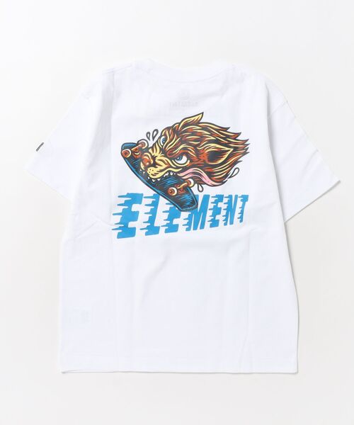 ELEMENT（エレメント）の「ELEMENT/エレメント TIMBER WOLF SS Y キッズ Tシャツ BG025255（Tシャツ/カットソー・キッズ・ブラック/ホワイト/チャコールグレー・140cm/130cm/160cm/150cm）」の6枚目の写真