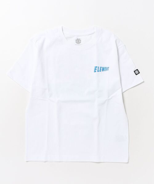 ELEMENT（エレメント）の「ELEMENT/エレメント キッズ 半袖 Tシャツ ロゴ バックプリント BG025255（Tシャツ/カットソー・キッズ・ブラック/ホワイト/チャコールグレー・140cm/130cm/160cm/150cm）」の7枚目の写真