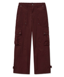 IDWS（アイドンワナセル）の「Nylon Multi Pocket Cargo Pants Maroon（スウェットパンツ）」