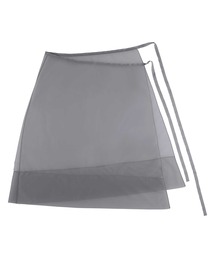 AMPHI（アンフィ）の「「SPRiNGコラボ」　シアーラップスカート　巻きスカート（スカート）」