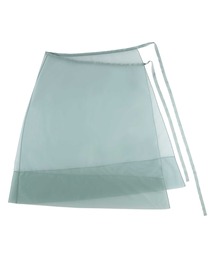 AMPHI（アンフィ）の「「SPRiNGコラボ」　シアーラップスカート　巻きスカート（スカート）」