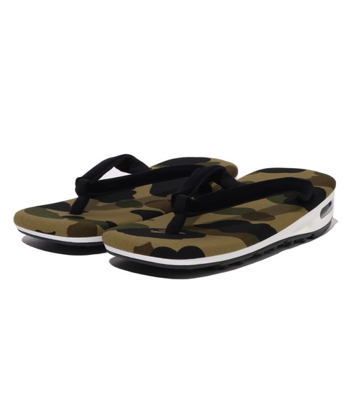 【即完品‼️】A BATHING APE goyem Unda サンダル　迷彩 A BATHING APE® × goyemon unda -雲駄-に1ST CAMOモデルが登場 | bape.com