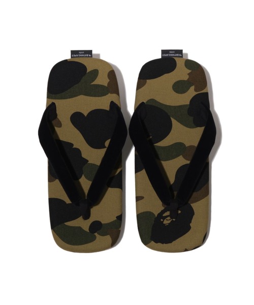 【即完品‼️】A BATHING APE goyem Unda サンダル　迷彩 BAPE X GOYEMON - 1ST CAMO UNDA（サンダル）｜A BATHING APE（ア