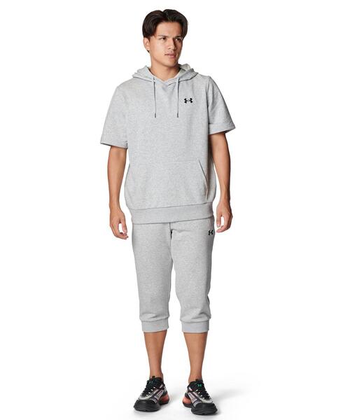 UNDER ARMOUR(アンダーアーマー)の「UAライバル ライトウエイト テリー 3/4パンツ(ライフスタイル/メンズ)(その他パンツ・メンズ・グレー・M/L/S/2XL/XL)」の3枚目の写真