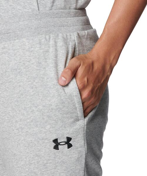 UNDER ARMOUR(アンダーアーマー)の「UAライバル ライトウエイト テリー 3/4パンツ(ライフスタイル/メンズ)(その他パンツ・メンズ・グレー・M/L/S/2XL/XL)」の6枚目の写真