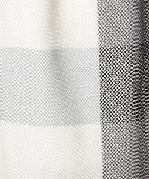 Grand PARK（グランドパーク）の「チュールチェックスカート（スカート・レディース・グレー/ブルー/オフホワイト/ブラック・FREE）」の16枚目の写真